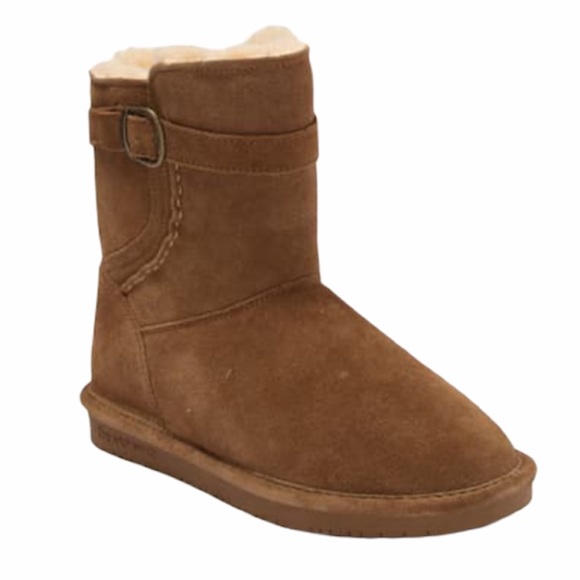Lined Shearling Suede Boots 